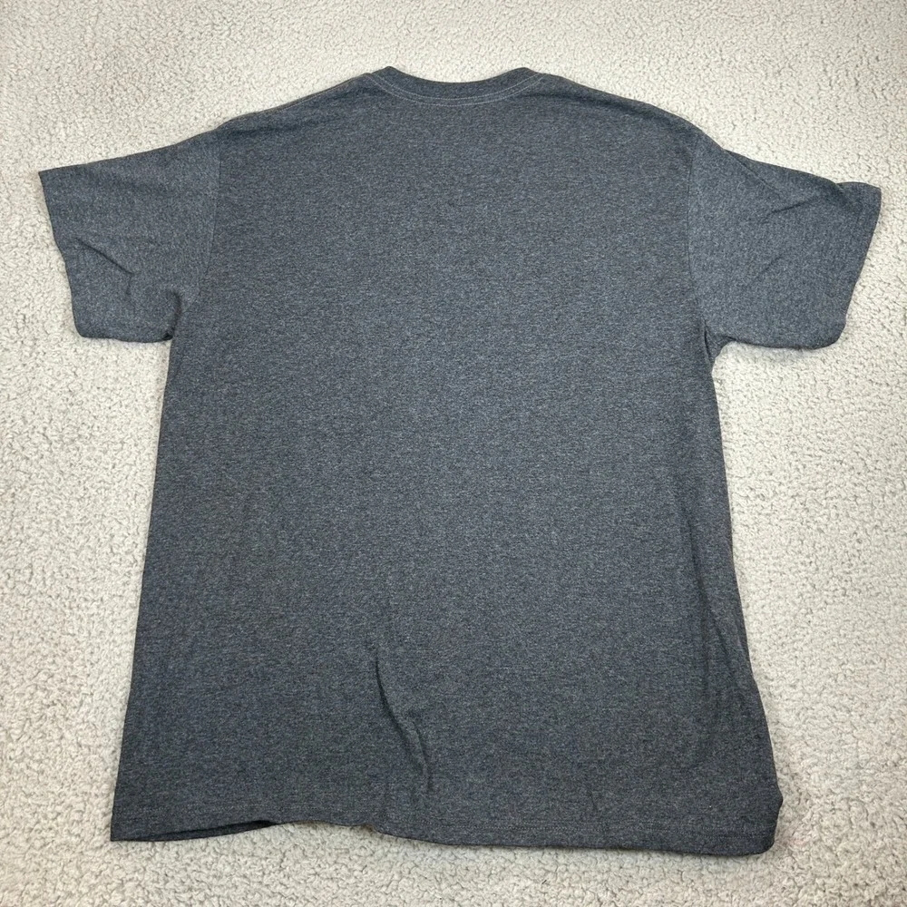 Marvel Deadpool Graphic T Shirt Men's Size L Charcoal Gray Short Sleeve Tee - Picture 2 of 7